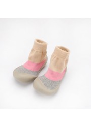 Baby Boy Girl Shoes Autumn Winter Spring Infant Nonslip Sock Baby Soft Rubber Sole Sock Toddler Shoes Anti-slip Floor Socks Shoes