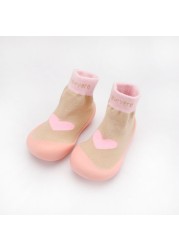 Baby Boy Girl Shoes Autumn Winter Spring Infant Nonslip Sock Baby Soft Rubber Sole Sock Toddler Shoes Anti-slip Floor Socks Shoes