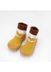 Baby Boy Girl Shoes Autumn Winter Spring Infant Nonslip Sock Baby Soft Rubber Sole Sock Toddler Shoes Anti-slip Floor Socks Shoes