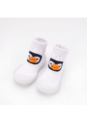 Baby Boy Girl Shoes Autumn Winter Spring Infant Nonslip Sock Baby Soft Rubber Sole Sock Toddler Shoes Anti-slip Floor Socks Shoes