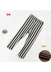 Kids Thicken Leggings Girls Autumn Winter Plus Velvet Trousers Baby Girl Skinny Pants 2021 Children's Clothing 2-11 Years