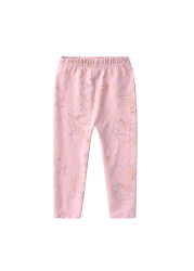 Girls Leggings Cotton Toddlers Trousers Fille Kids Pants Girls Skinny Pants Cartoon Pattern Print Children Leggings Trousers