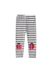 Girls Leggings Cotton Toddlers Trousers Fille Kids Pants Girls Skinny Pants Cartoon Pattern Print Children Leggings Trousers