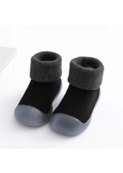 Winter Infant Baby Boy Boots Warm Plush Baby Girls Boys Boots Snow Boots Outdoor Soft Bottom Non-slip Baby Kids Boots Shoes