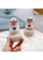 Baby Boys and Girls Shoes, Newborn Non-Slip Floor Socks, Soft Rubber Sole, Cute Baby Shoes