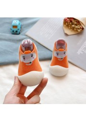 Baby Boys and Girls Shoes, Newborn Non-Slip Floor Socks, Soft Rubber Sole, Cute Baby Shoes