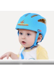 Baby Safety Helmet Head Protection Cotton Infant Baby Anti-Fall Hat for Crawling Baby Helmet Children Learn to Walk Crash Hat