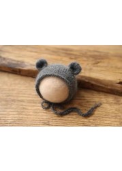 Newborn wool hat newborn photography props knit baby girl boy hat baby boy photography props aceessies