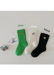 MILANCEL 2022 New Spring Kids Socks Cute Bear Girls Cotton Socks Casual Boys Socks Fashion Children Socks