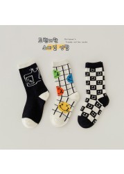 MILANCEL 2022 New Spring Kids Socks Cute Bear Girls Cotton Socks Casual Boys Socks Fashion Children Socks