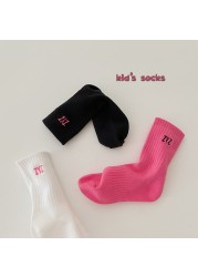 MILANCEL 2022 Spring New Kids Socks Cute Animal Girls Cotton Socks Casual Boys Socks Korean Children Socks