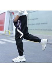 New Retail Selling Cotton Pants Kids Boys Solid Casual Joggers Jogging Enfant Garcon Leisure Children Long Pants 2-13 Y