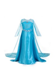 2022 Disney Princess Dress Mirabell Isabella Elsa Anna Dress Kids Party Costumes Kids Girl Clothes Kids Cosplay Outfits Encanto Frozen1/2