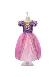 2022 Disney Princess Dress Mirabell Isabella Elsa Anna Dress Kids Party Costumes Kids Girl Clothes Kids Cosplay Outfits Encanto Frozen1/2