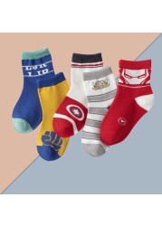 5 pairs soft cotton children socks cute cartoon print kids socks newborn baby boy socks casual girls boys socks 1 to 12 years