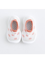 Cute Baby Anti-Slip Frist Walkers Cartoon Newborn Baby Girls Boys Anti-Slip Socks Slippers Boots Shoes Suitable for Baby Toddler