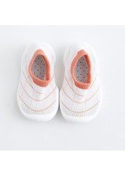 Cute Baby Anti-Slip Frist Walkers Cartoon Newborn Baby Girls Boys Anti-Slip Socks Slippers Boots Shoes Suitable for Baby Toddler