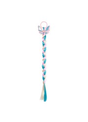 Girl Princess Hair Accessories Kids Elsa Anna Cinderella Crown Braid Wig Set for Children Girls Cosplay Aurora Mermaid Unicorn