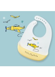 Waterproof Baby Bibs For Babies Burp Feeding Cloth Adjustable Silicone Bibs Saliva Dripping Newborn Infant Saliva Towel Bandana