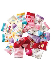 12 pairs/lot baby boys girls sock baby non-slip socks kids socks suit for 1-5 years