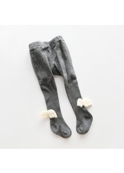 Baby Angel Wings Tights Soft Cotton Baby Girls Warm Socks