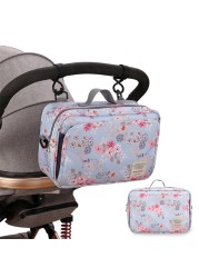 Diaper Bag Baby Stroller Bag Organizer Bag Multifunctional Nappy Nursing Mother Waterproof Polyester Baby Diaper Bag For Babies