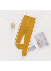 Autumn New Girls Leggings Solid Colors Jogger Pants Girl Leggings Children Baby Girl Casual Pants Cotton Leggings