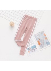 Autumn New Girls Leggings Solid Colors Jogger Pants Girl Leggings Children Baby Girl Casual Pants Cotton Leggings