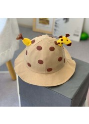 baby hat baby hat with protective face mask boy girl sun hat removable sunscreen outdoor fisherman hats kids accessories