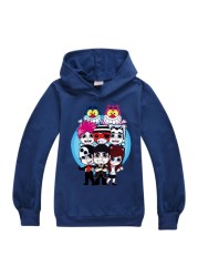 WGF Team Leon Kids Boutique Clothing Cotton Baby Boys T-Shirt Teenae Hoodies Shirt For Girls Spring Clothes For Baby Girls