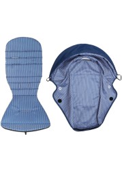 175 Degree Stroller Accessories Hood and Mattress Set for Babyzen Yoyo Canopy Cover Seat Cushion Fit Yuya Stroller Sunshade Original Fabric