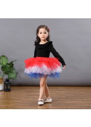 Girls Fashion Tutu Skirt 6 Layers Princess Ballet Dance Tutu Skirt Cake Skirt Kids Kids Clothes