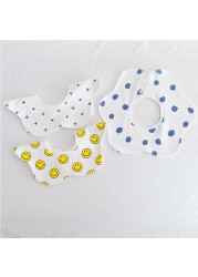 3pcs/lot Baby Bibs Bandana Burp Cloth Cotton Saliva Towel Soft Waterproof Boys Girl Baby Shower Gift Feeding Apron bebes