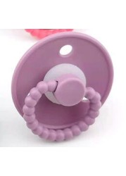 Baby Nipple Hot Sale Latex Pacifier Silicone Nipple Feeder Rubber Soother Teething Natural Latex Pacifier