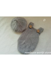 Newborn photography accessories, hat, hat and shorts