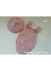 Newborn photography accessories, hat, hat and shorts