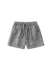 Children's cotton beach shorts, boys and girls' casual shorts, children's summer clothes