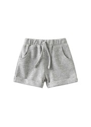 Children's cotton beach shorts, boys and girls' casual shorts, children's summer clothes