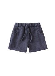 Children's cotton beach shorts, boys and girls' casual shorts, children's summer clothes