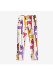 Newborn Baby Leggings Cartoon Animal Pattern Leggings 100% Cotton Soft Boys Girls Autumn Winter Set