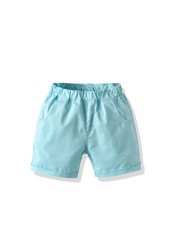 Boys Shorts Cotton Summer Shorts For Baby Boys Thin White Black Baby Shorts Shorts Casual Clothes