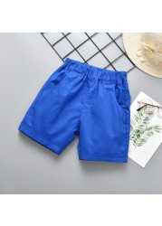 Boys Shorts Cotton Summer Shorts For Baby Boys Thin White Black Baby Shorts Shorts Casual Clothes