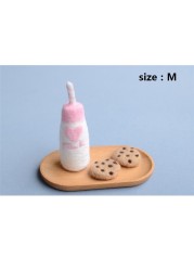 Newborn Photography Accessories Handmade Fleece Doll DIY Baby Jewelry Home Party Decor Studio Accessories Shooting