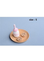 Newborn Photography Accessories Handmade Fleece Doll DIY Baby Jewelry Home Party Decor Studio Accessories Shooting