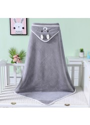 Organic Cotton Hooded Baby Towel - Ultra Soft and Super Absorbent Baby Bath Towels Towel for Newborns, Infants and Toddlers