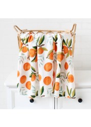 120x120cm Muslin Blanket Cotton Baby Swaddle Bamboo Soft Newborn Blanket Bath Towel Gauze Infant Wrap Sleeping Bag Stroller Cover