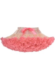 Lush Small Baby Girls Tutu Skirt for Kids Children Puffy Tulle Skirts for Girl Newborn Party Princess Girl Clothes 1-15 Years