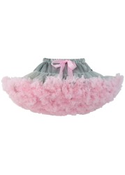 Lush Small Baby Girls Tutu Skirt for Kids Children Puffy Tulle Skirts for Girl Newborn Party Princess Girl Clothes 1-15 Years