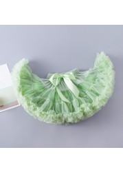 Lush Small Baby Girls Tutu Skirt for Kids Children Puffy Tulle Skirts for Girl Newborn Party Princess Girl Clothes 1-15 Years