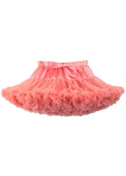 Lush Small Baby Girls Tutu Skirt for Kids Children Puffy Tulle Skirts for Girl Newborn Party Princess Girl Clothes 1-15 Years